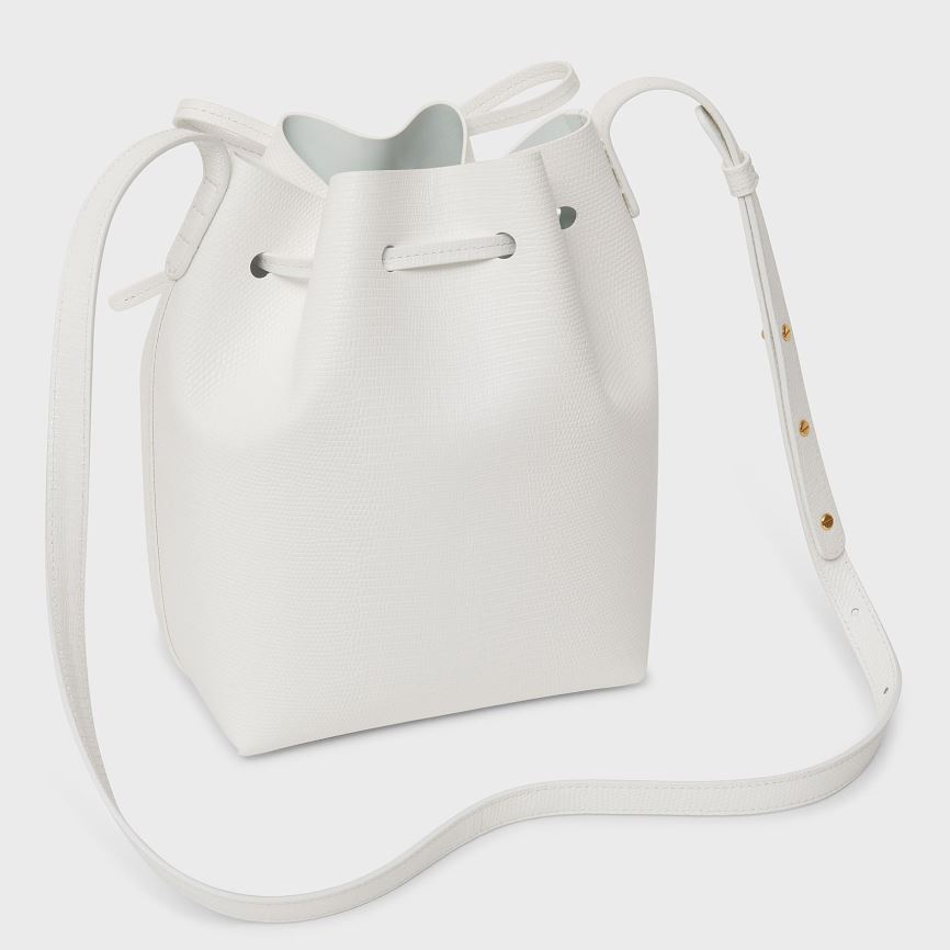 Women's Mansur Gavriel Mini Bucket Bags White | AU 8M90RU